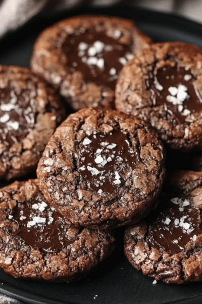 Tiny, Salty, Chocolaty Cookies