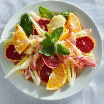 Winter Citrus Salad With Belgian Endive