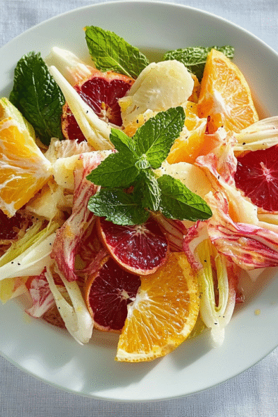 Winter Citrus Salad With Belgian Endive