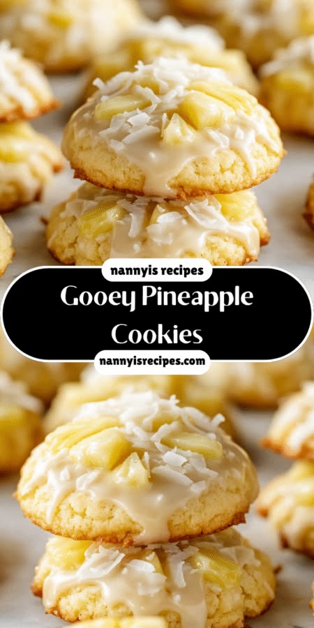 Gooey Pineapple Cookies: A Must-Try Tropical Delight! 9 024b0c7e0e90887bd75cac684991a0e2 1