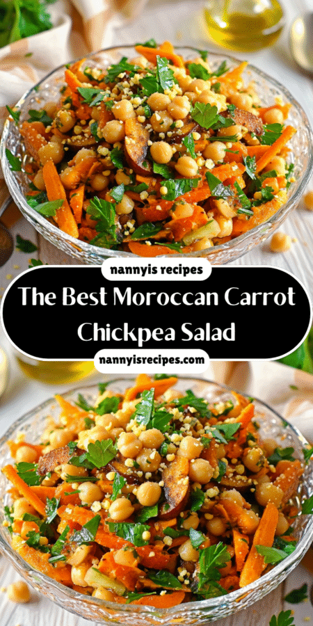 The Best Moroccan Carrot Chickpea Salad You Must Try! 7 10 6