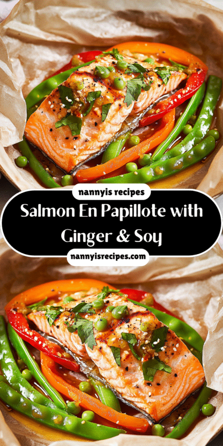 Salmon En Papillote with Ginger & Soy: A Healthy Delight! 7 17 2