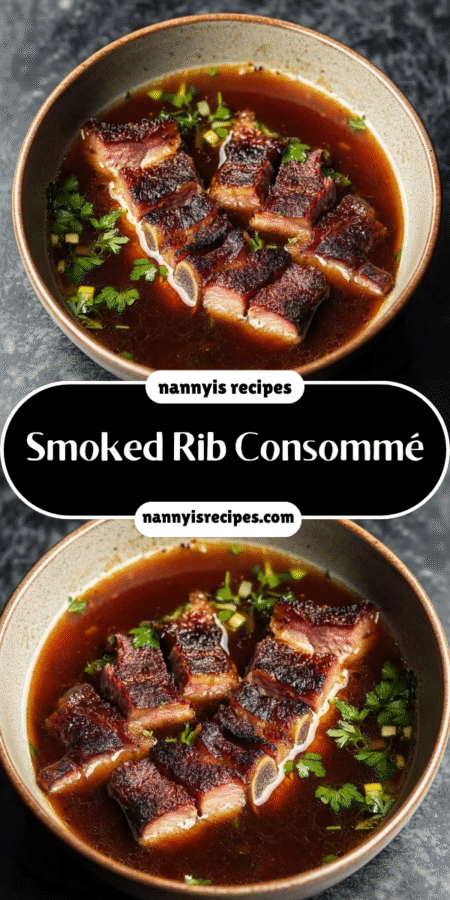 Smoked Rib Consommé: Discover This Flavorful Recipe! 7 23 4