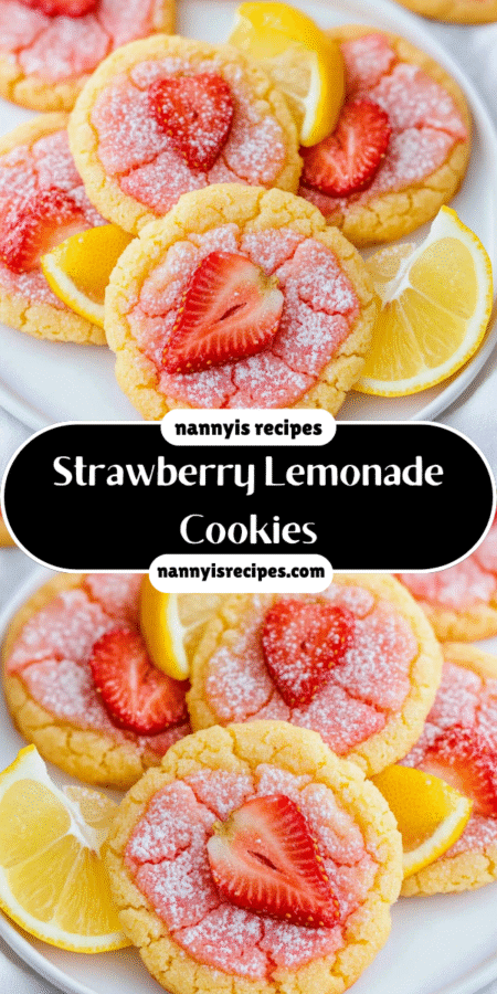 Strawberry Lemonade Cookies: A Refreshing Treat Recipe! 7 23 5