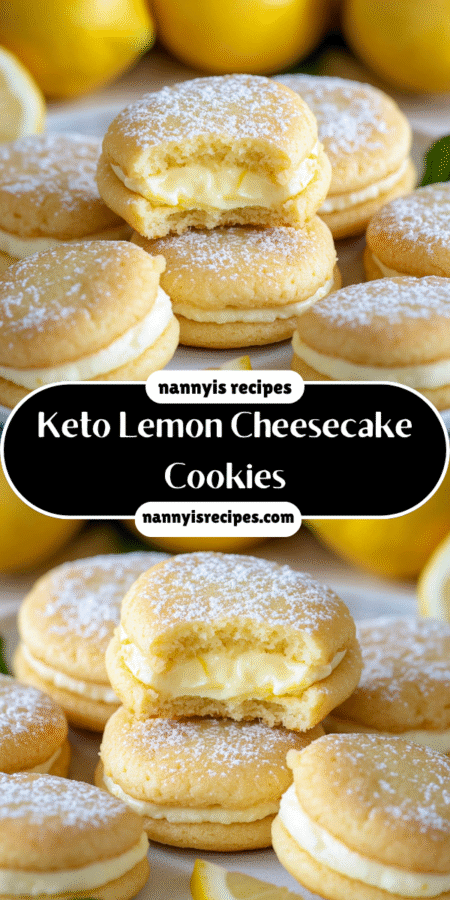 Keto Lemon Cheesecake Cookies: Delight in Every Bite! 7 26 1