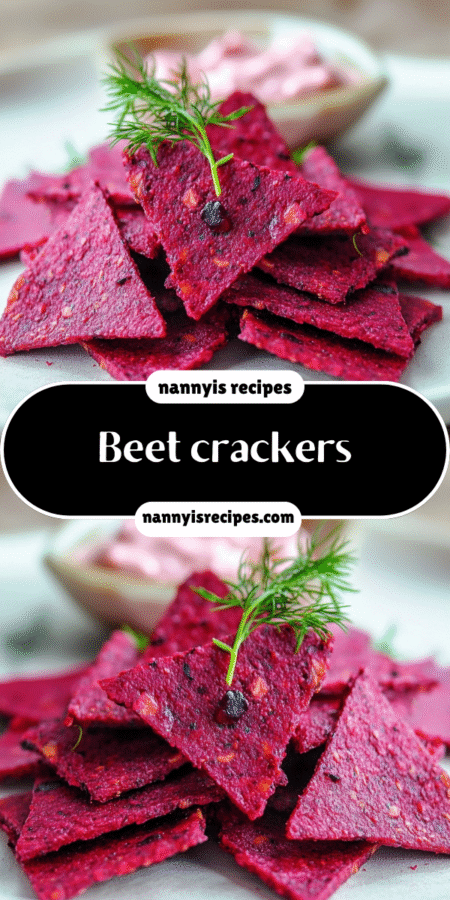 Beet crackers: Discover how to make crispy delights! 7 26 5