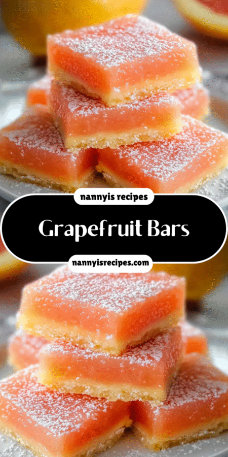 Grapefruit Bars: Discover Easy Citrus Sunshine Squares! 7 30 3
