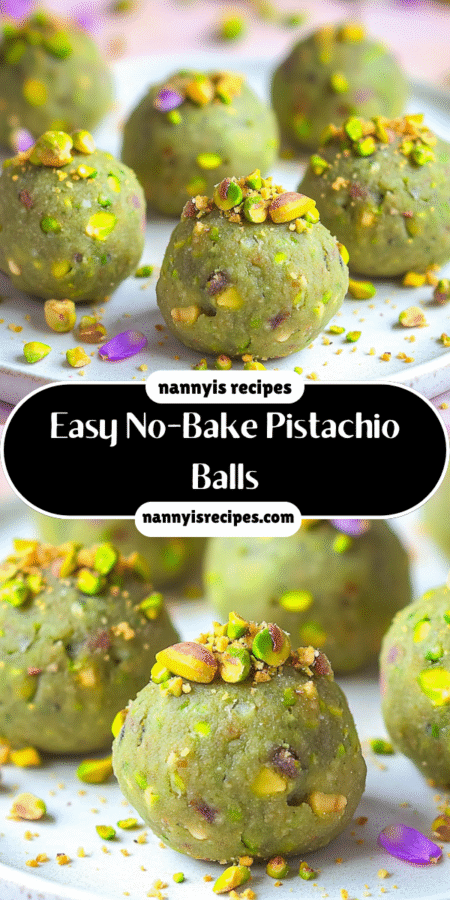 Easy No-Bake Pistachio Balls: Delight in this Treat! 7 32 2