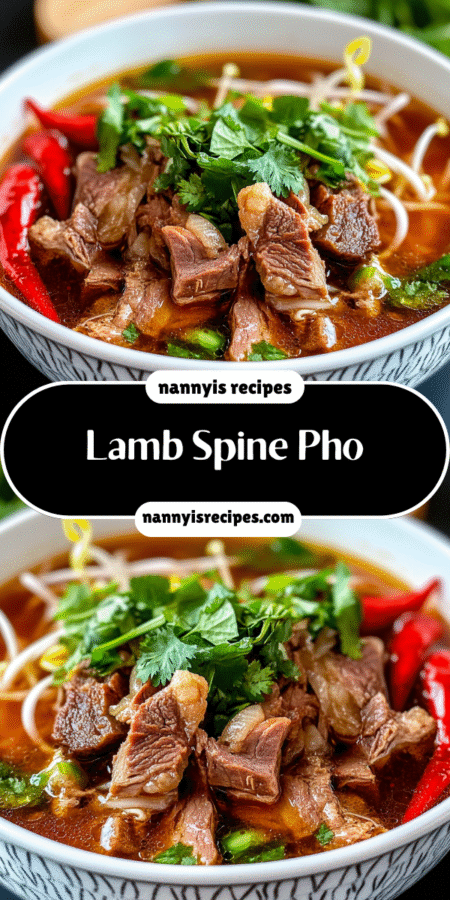 Lamb Spine Pho: Discover This Heartwarming Delight! 7 37 1