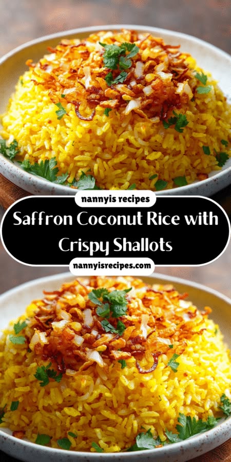 Saffron Coconut Rice with Crispy Shallots: A Flavorful Delight! 6 38ec8a1beef5405a38086aaa2ce78bac