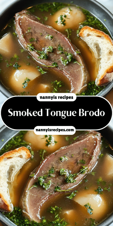 Smoked Tongue Brodo: Discover This Unique Recipe Today! 7 40 1