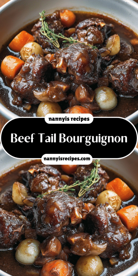 Beef Tail Bourguignon: A Delicious Classic Recipe! 7 43 1