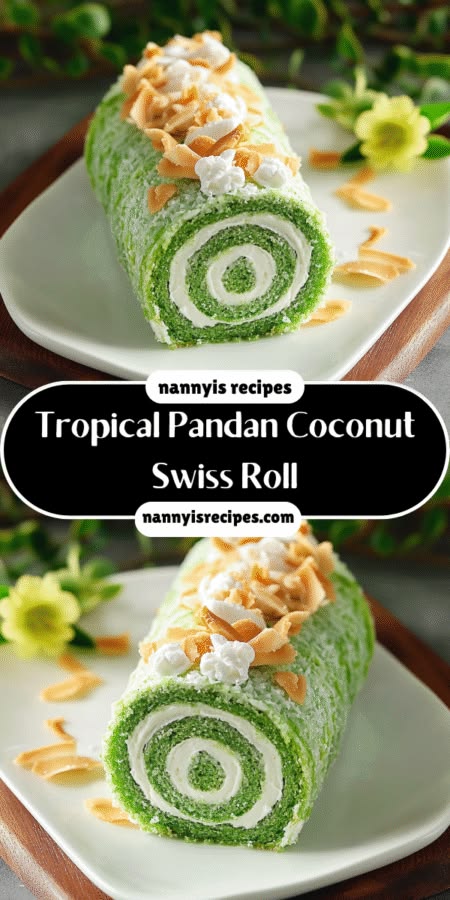 Tropical Pandan Coconut Swiss Roll: A Delightful Recipe! 6 4b99ee0df7f519dbb31f2198d08f26c8