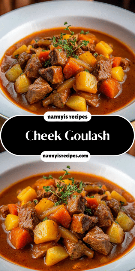 Cheek Goulash: Discover the Secret to Tender Flavor! 7 5 4