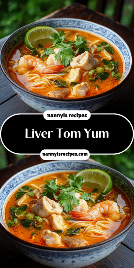 Liver Tom Yum: Discover This Flavorful Recipe Today! 7 8 4