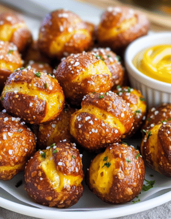 Air Fryer Keto Pretzel Bites