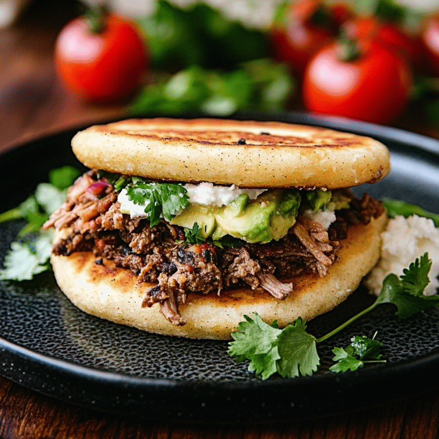Authentic Venezuelan Arepas