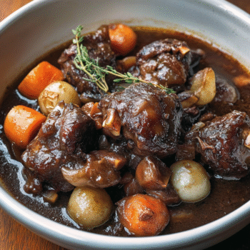 Beef Tail Bourguignon