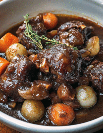 Beef Tail Bourguignon