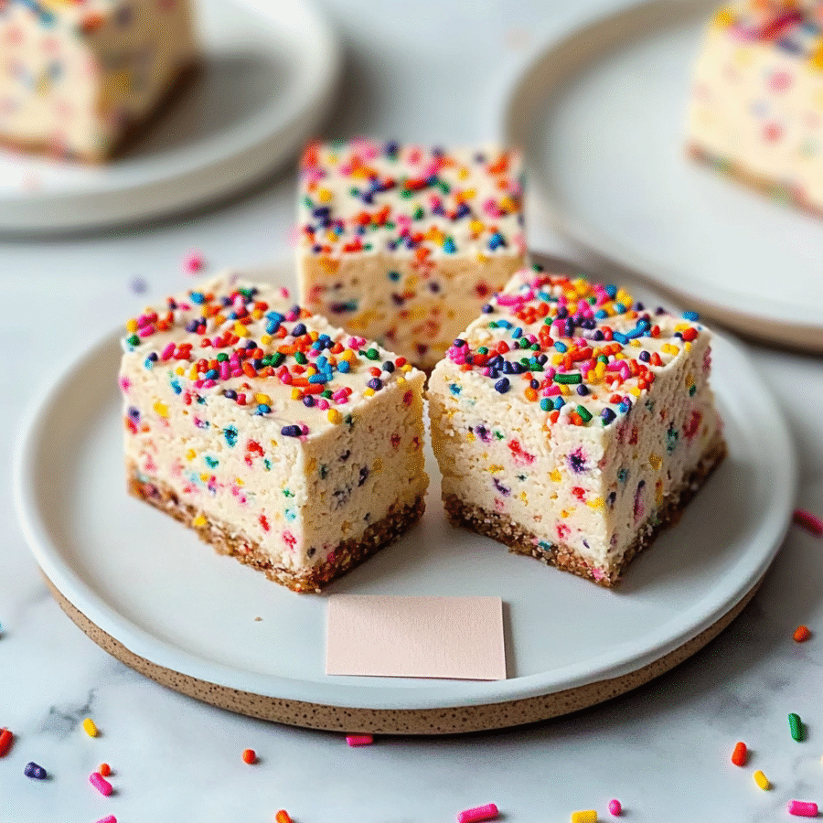 Buff Birthday Cake Protein Bars Recipe