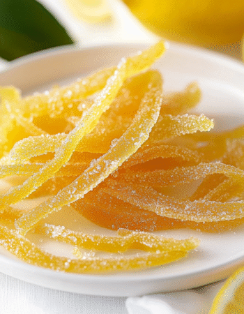 Candied Lemon Peel Recipe