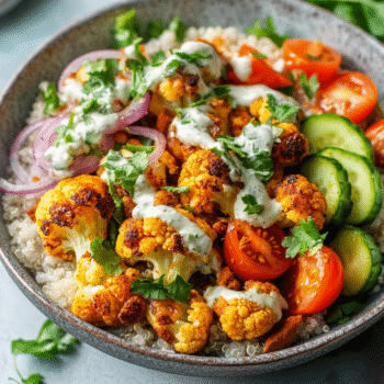 Cauliflower Shawarma Bowl