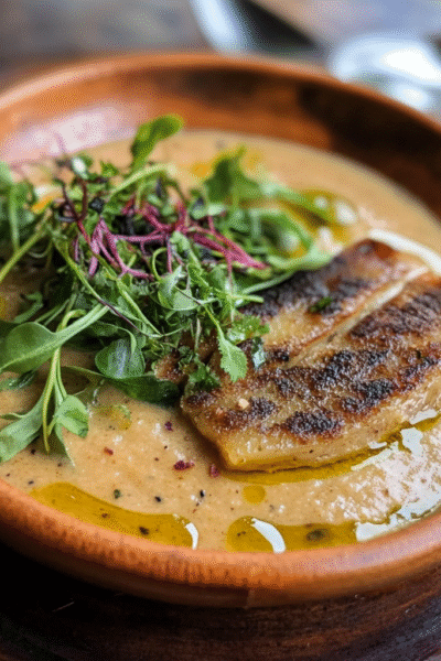 Charred Marrow Bisque