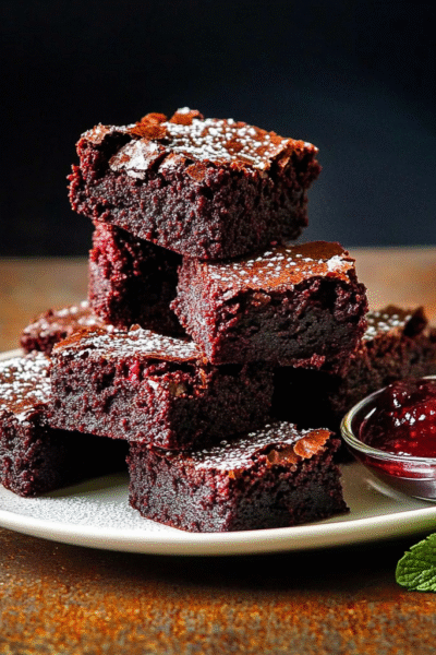 Chocolate Beetroot Brownie Bites