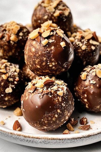 Chocolate Tahini Energy Balls