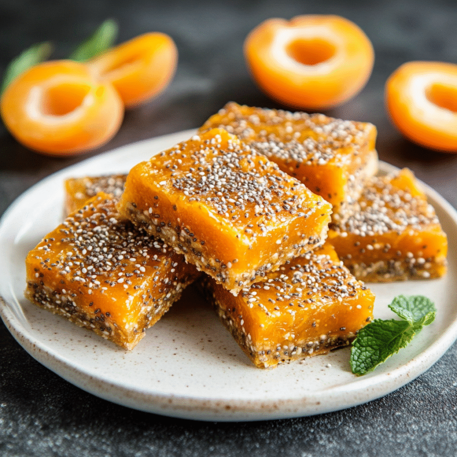 Cozy Apricot Chia Bars