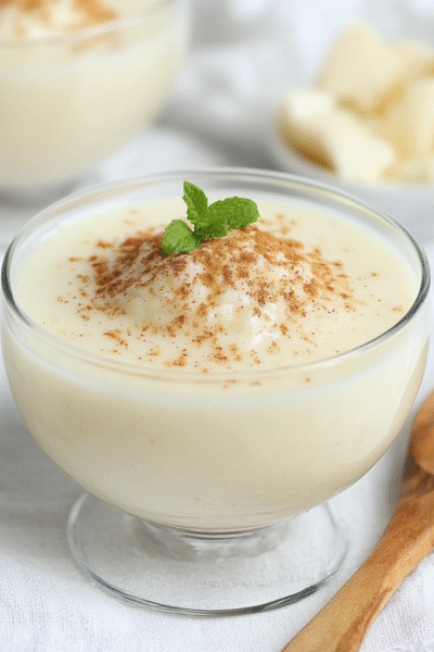 Creamy Vanilla Milk Pudding