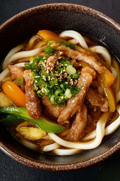 Crispy Pork Udon
