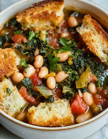 Crispy Skin Ribollita