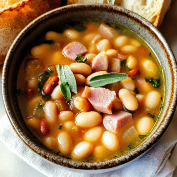 Current image: Easy Ham and Bean Soup