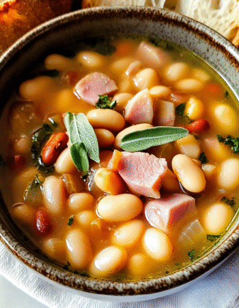 Easy Ham and Bean Soup