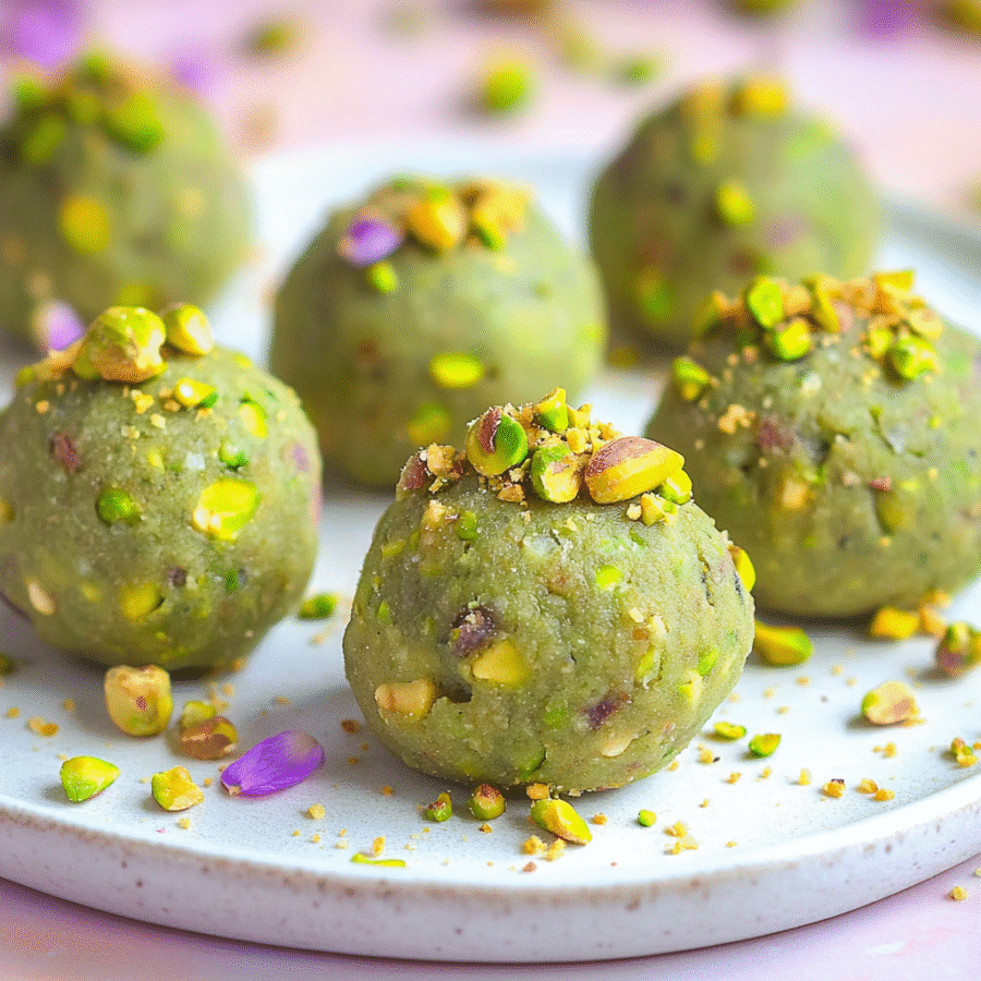Easy No-Bake Pistachio Balls: Delight in this Treat! 6 Easy No Bake Pistachio Balls