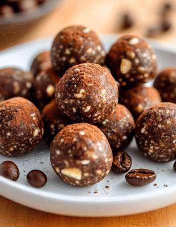 Espresso Hazelnut Energy Balls