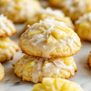 Gooey Pineapple Cookies