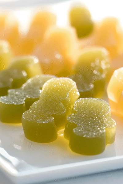 Green Tea, Lemon & Ginger Gummies