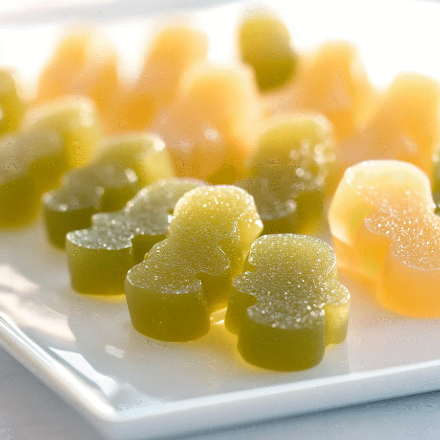 Green Tea, Lemon & Ginger Gummies