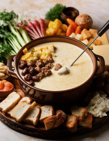 Gruyere Cheese Fondue