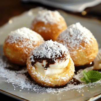 Italian Cream Bombs Dessert Recipe
