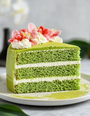 Japanese Matcha Cake