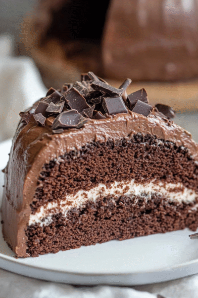 Keto Chocolate Ricotta Cake