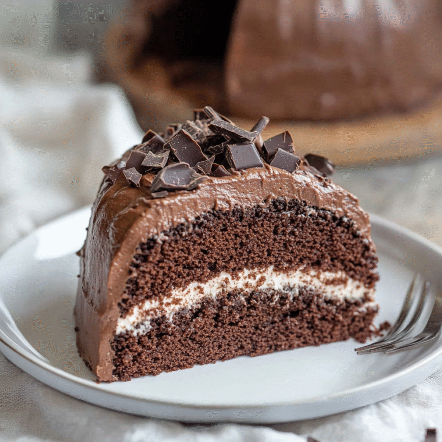 Keto Chocolate Ricotta Cake