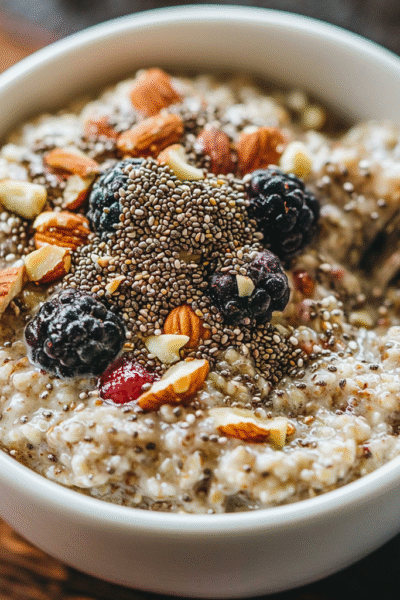 Keto Oatmeal (hemp & Chia)