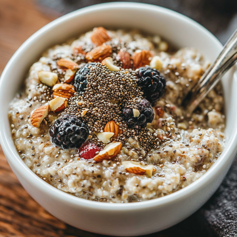 Keto Oatmeal hemp Chia