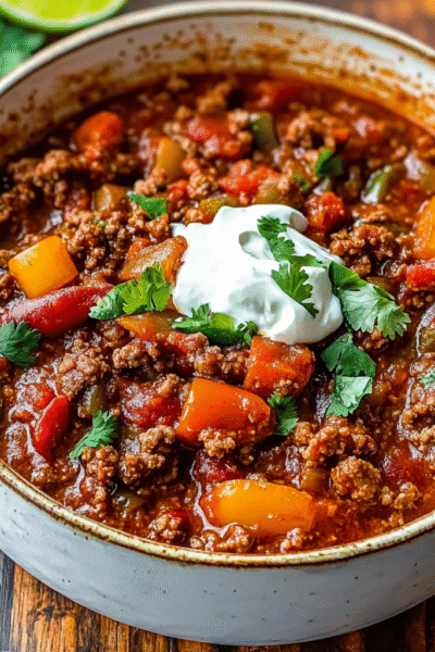 Kidney Bean-Free Chili