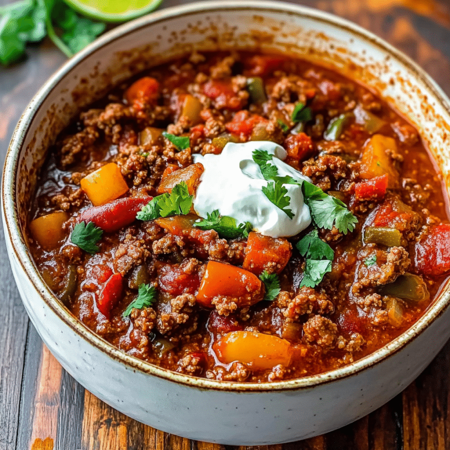 Kidney Bean-Free Chili