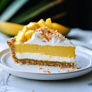Mango Coconut Cream Pie